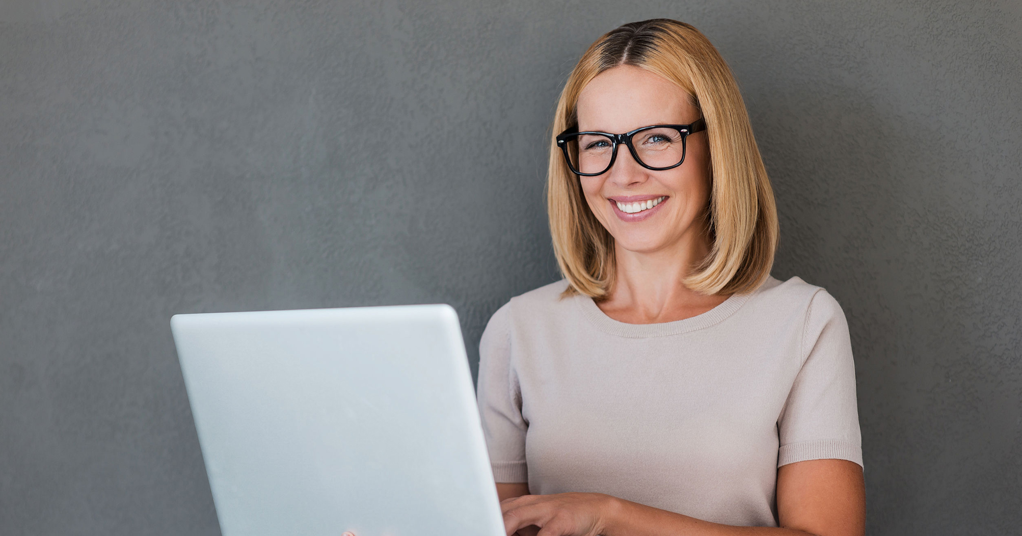 Woman on laptop