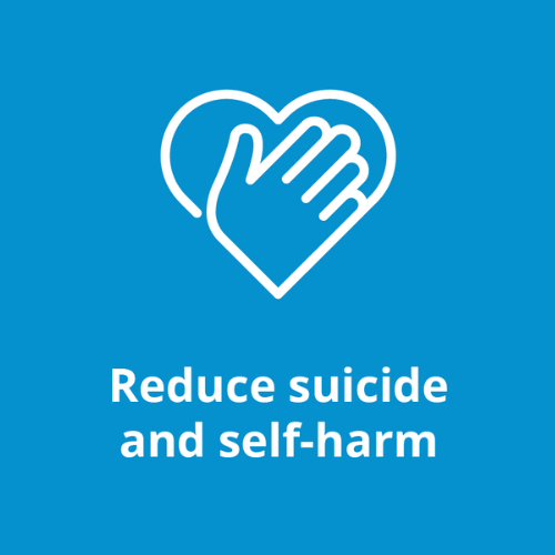 Reduce suicide and self-harm - mental health service reform objective